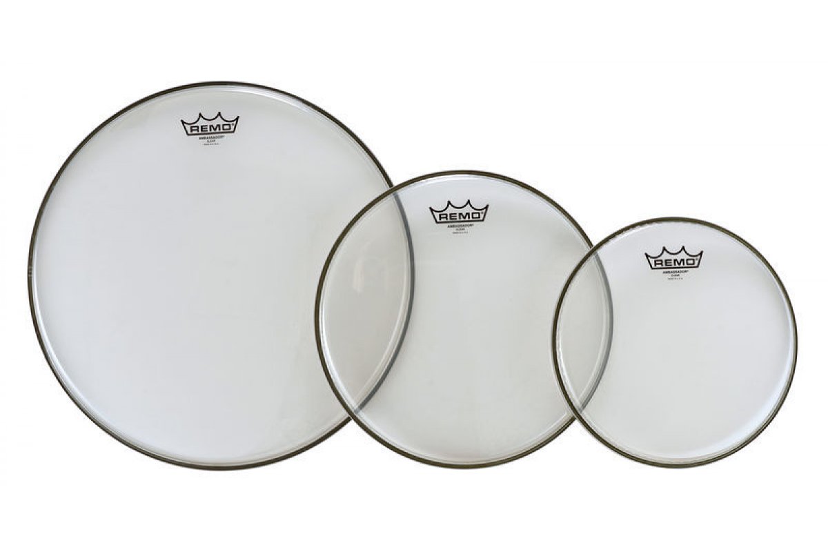 

Набор пластиков Remo Tom Pack (10",12",16" Clear BA), Export Only