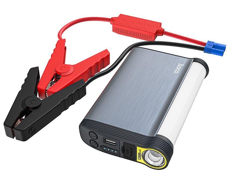 

Power Bank HOCO DB14 Car emergency 12000mAh (45Wh) Серый