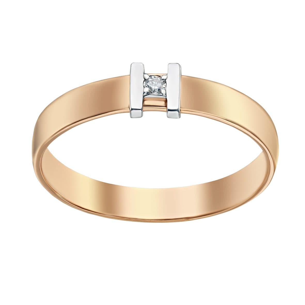 

Золотое кольцо с бриллиантом Tango Jewellery Company 750691 размер 17