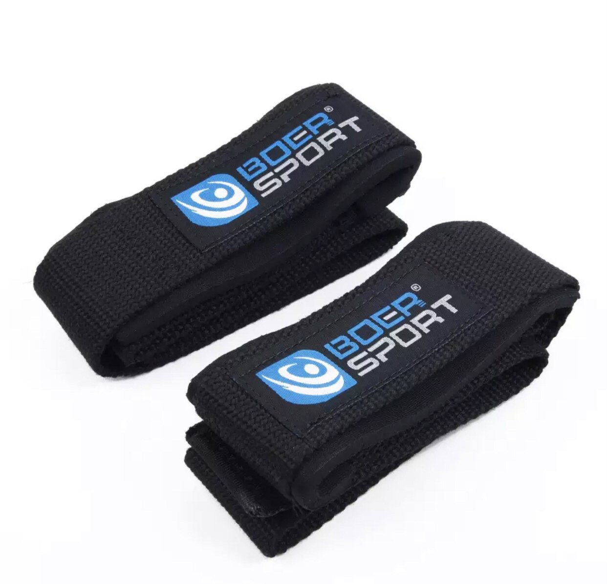 

Лямки для тяги Boer кистьові атлетичні Чорні