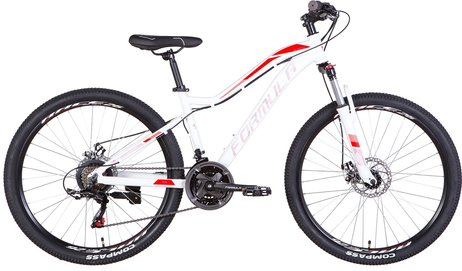

Велосипед Formula Alpina AM DD 26" 15" 2022 Бело-розовый (OPS-FR-26-612)