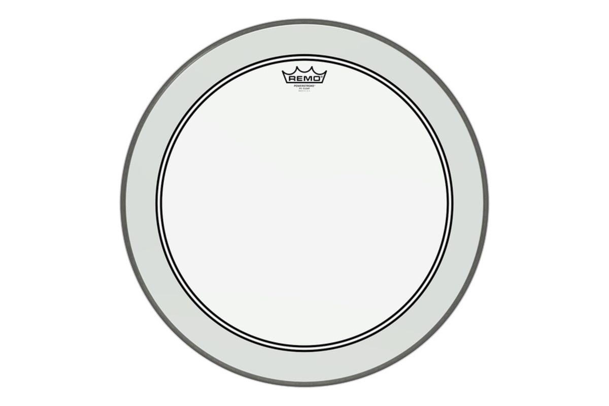 

Пластик для барабана Remo POWERSTROKE3 22' CLEAR