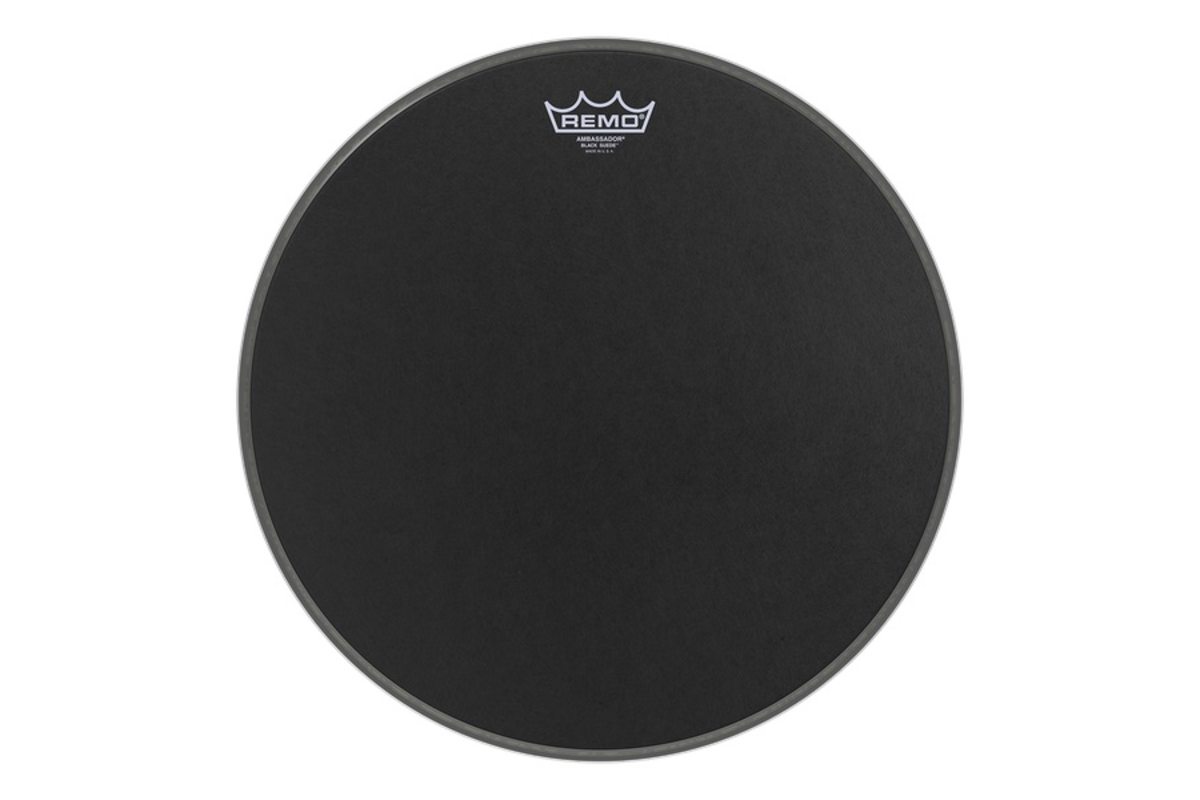 

Пластик для барабана Remo 14' SUEDE AMBASSADOR Black Dot On Bottom