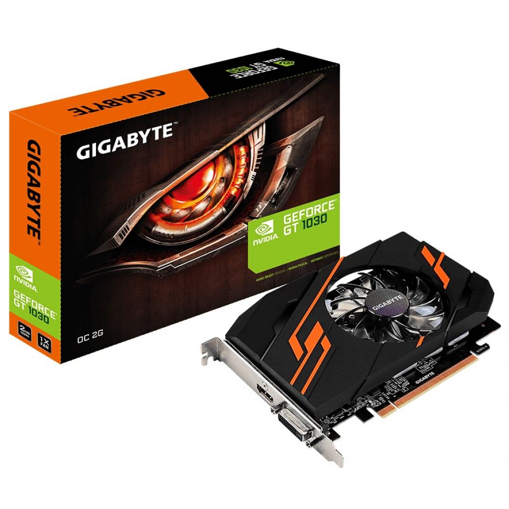 

Видеокарта GIGABYTE GeForce GT1030 2048Mb OC (GV-N1030OC-2GI)