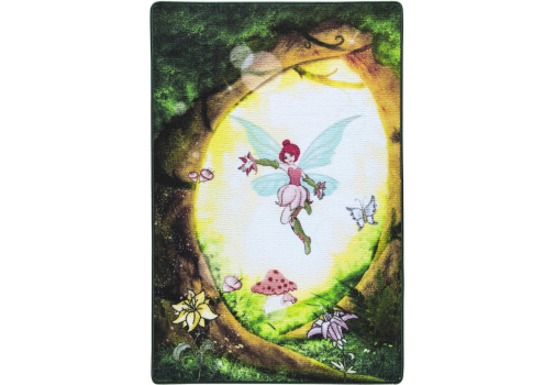 

Коврик в детскую комнату Confetti Fairy Forest Yesil 100x150 Разноцветный