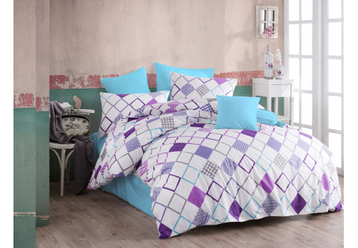 

Комплект постельного белья Majoli Sion v4 200x220 Разноцветный