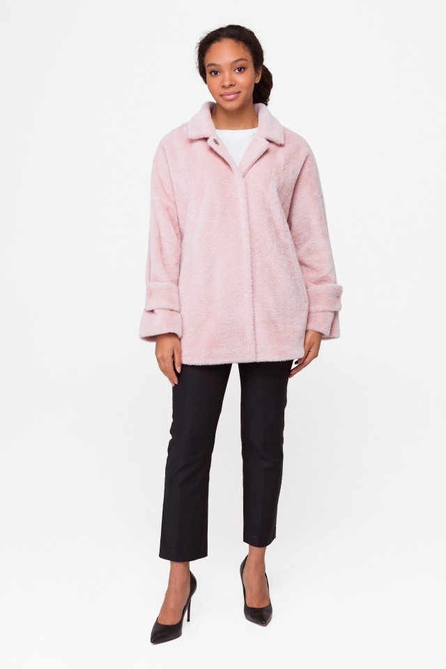 

Пальто женское весеннее Diamond розовый, Пальто женское весеннее Diamond розовый 50