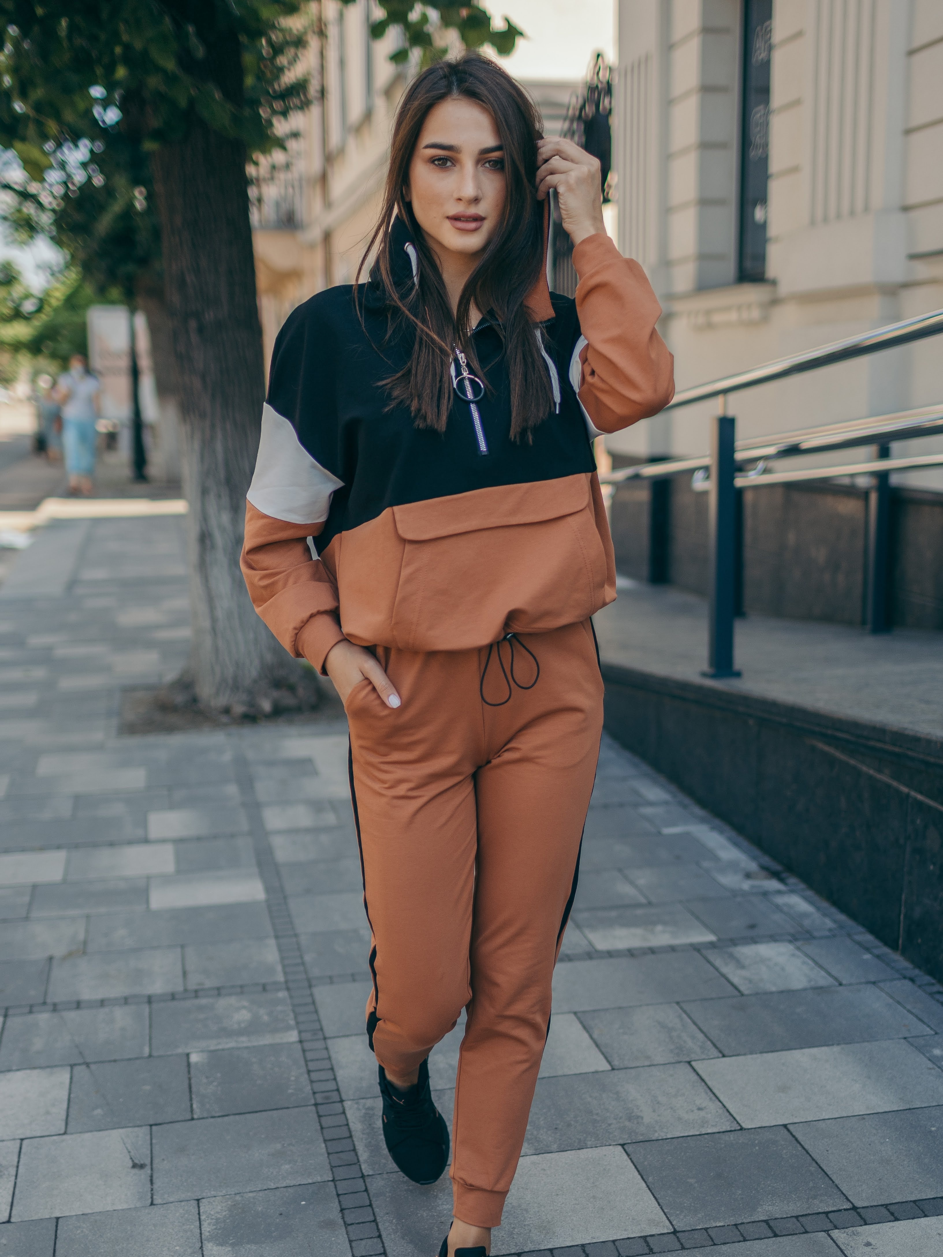 

Спортивный костюм ODIS OD - 604  Терракотовый, Спортивный костюм ODIS OD - 604 40 Терракотовый