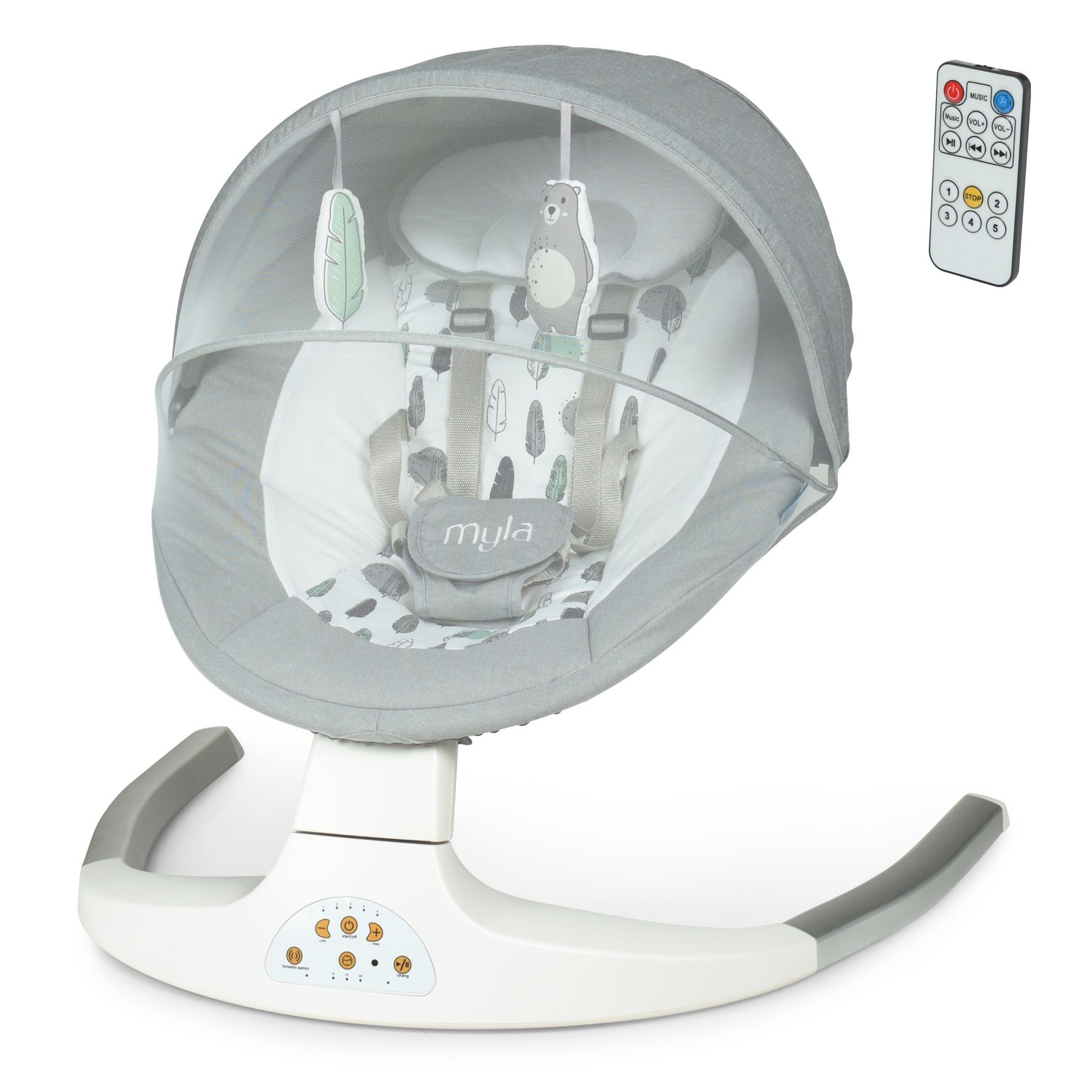 

Заколисуючий центр ME 1074 MYLA Soft Mint
