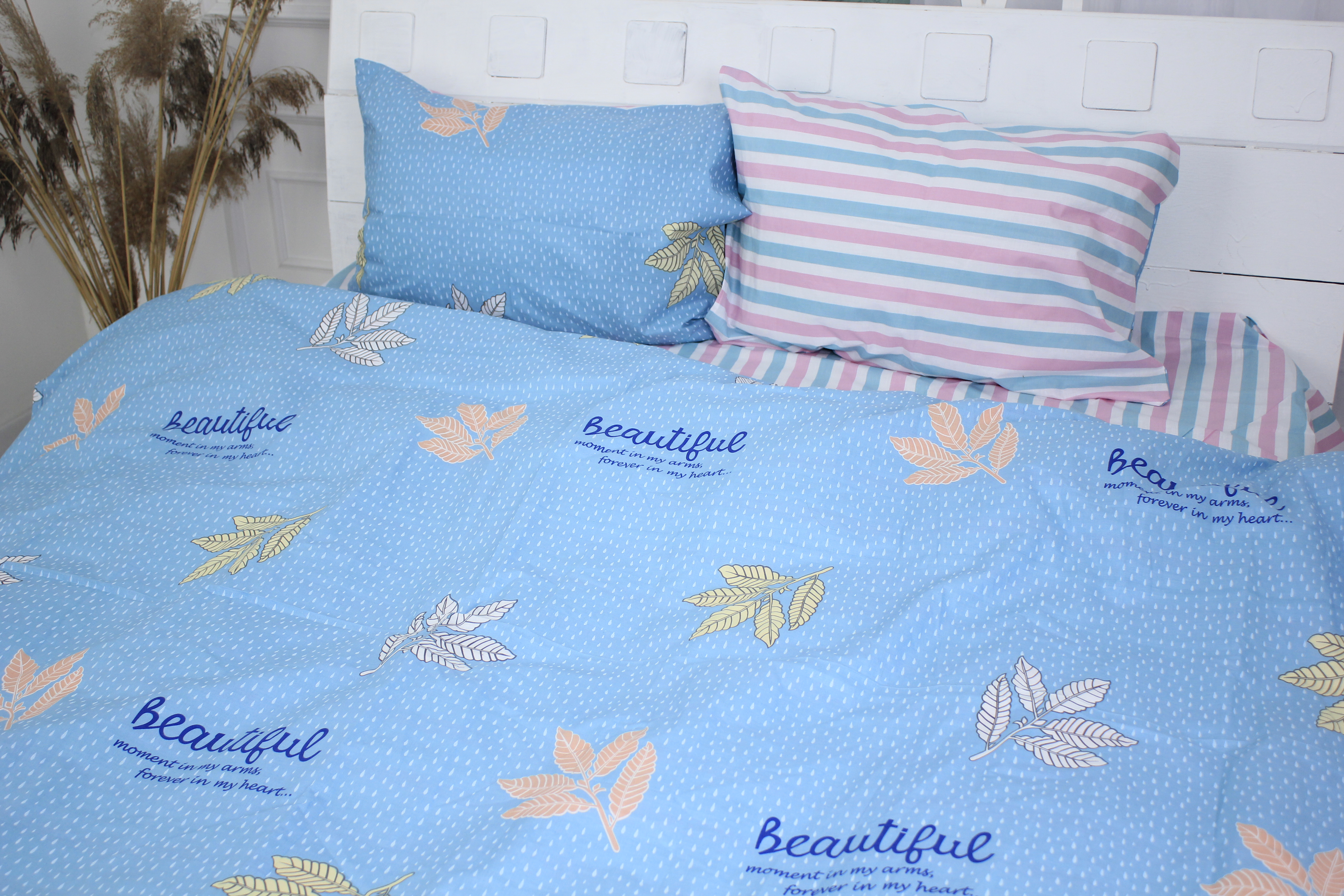 

Комплект постельного белья MirSon Бязь Ranforce Elite 17-0208 Jens 200х220 см