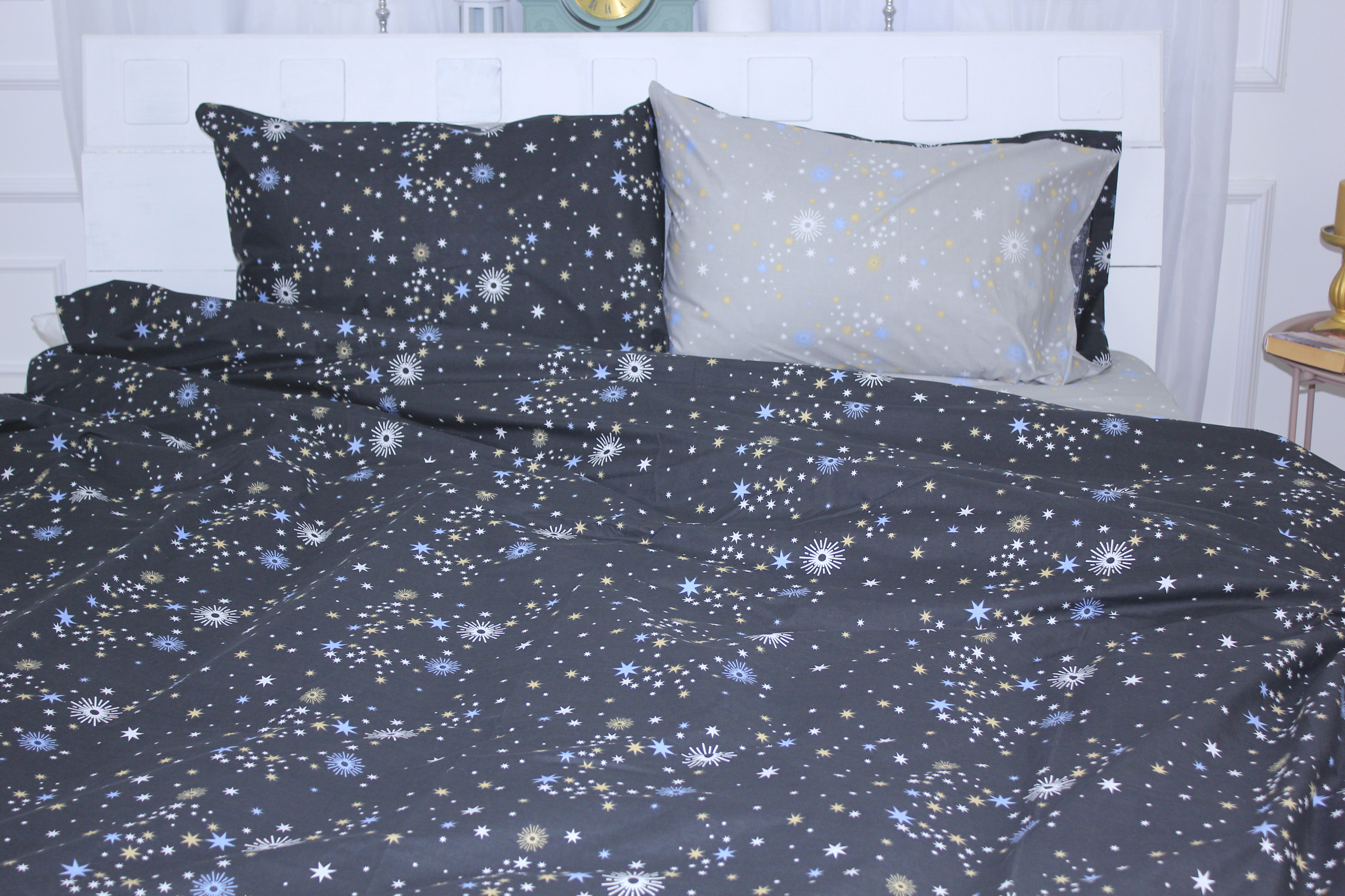 

Комплект постельного белья MirSon Бязь Ranforce Elite 17-0484 Constellation 110х140