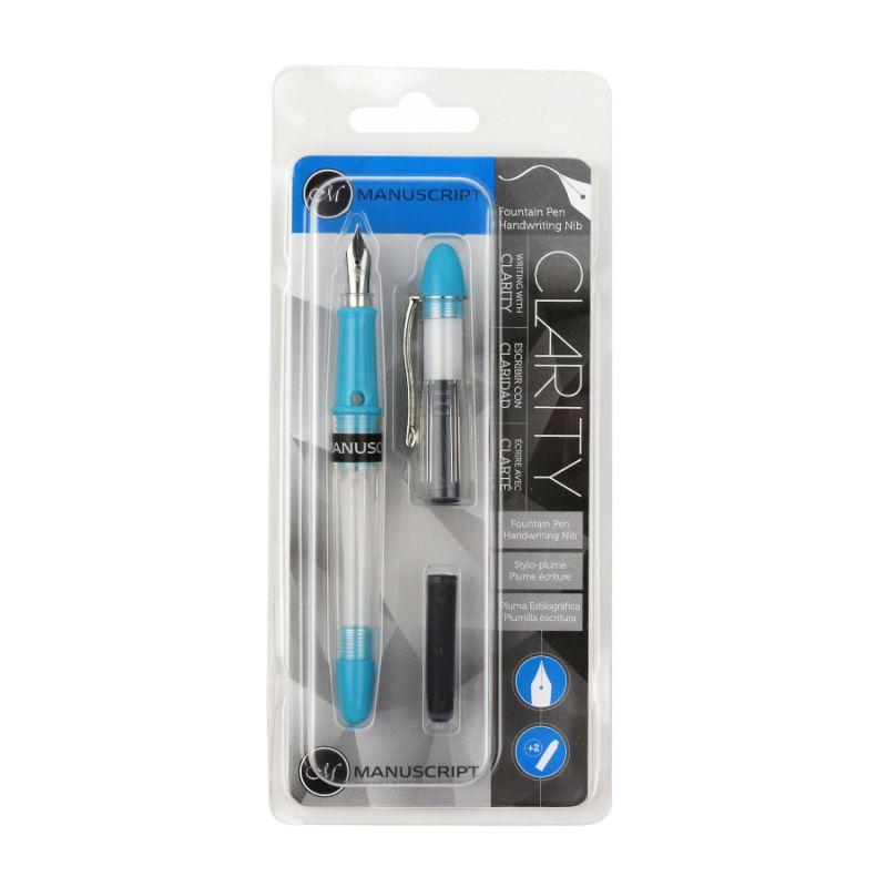 

Ручка перьевая Manuscript Clarity синий корп. (5020180197128)