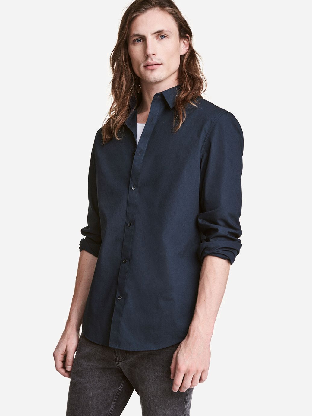 

Рубашка H& 0453305  Темно-синяя (LD2000000946863_LD2000000494951, Рубашка H&M 0453305 M Темно-синяя (LD2000000946863_LD2000000494951)