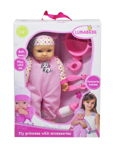 

Пупс в розовом костюмчике Baby-Toy HX378-3/4