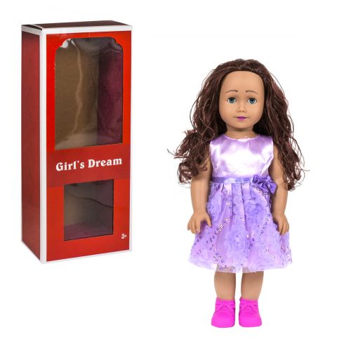 

Реалистичная кукла Baby-Toy "Girl's Dream", 45 см (в фиолетовом) 8920 Е