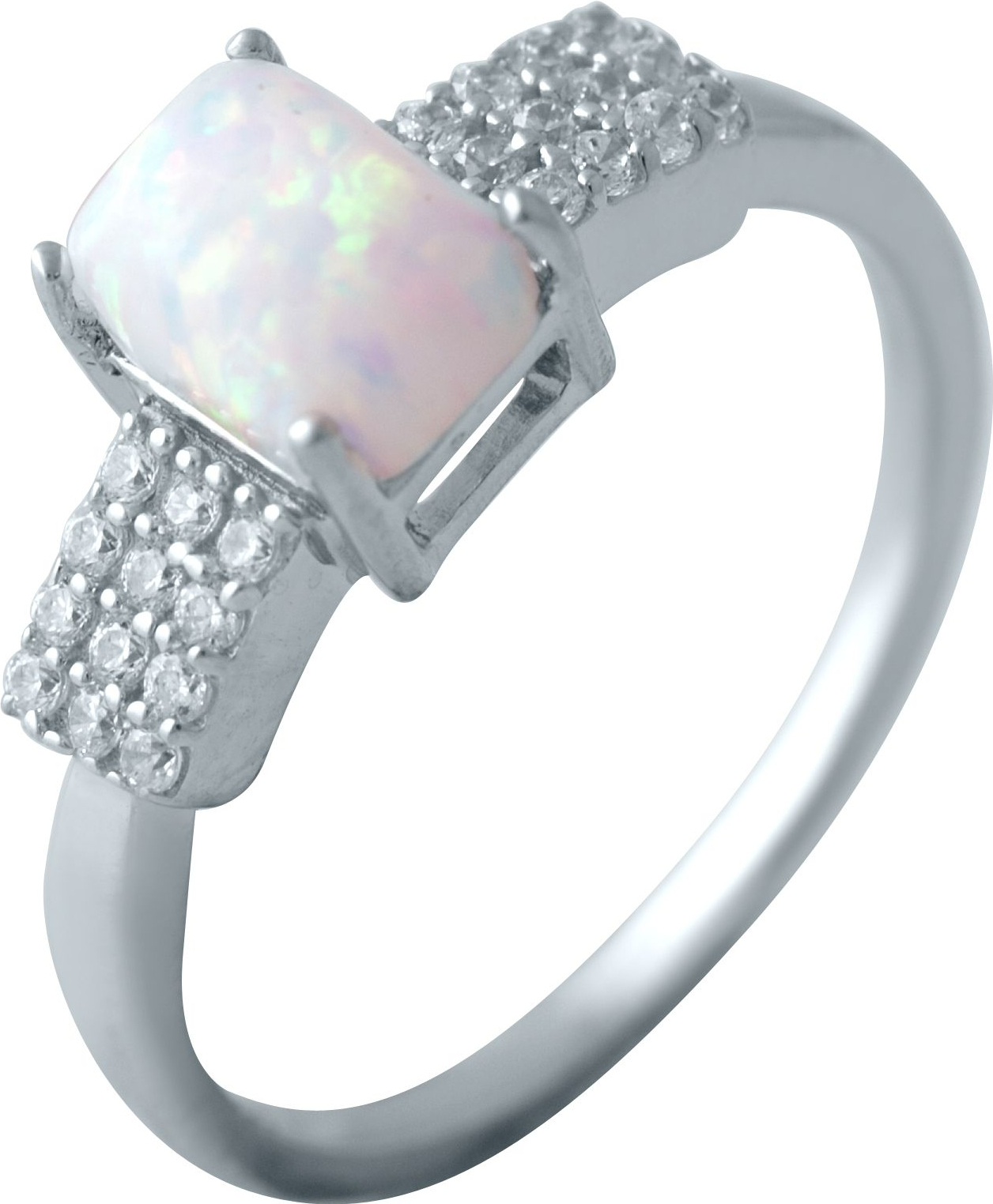 

Серебряное кольцо SilverBreeze с опалом 2040026 16.5 размер, 16.5 размер