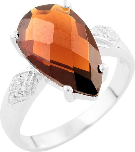 

Серебряное кольцо SilverBreeze с натуральным гранатом 1531785 17.5 размер, 17.5 размер