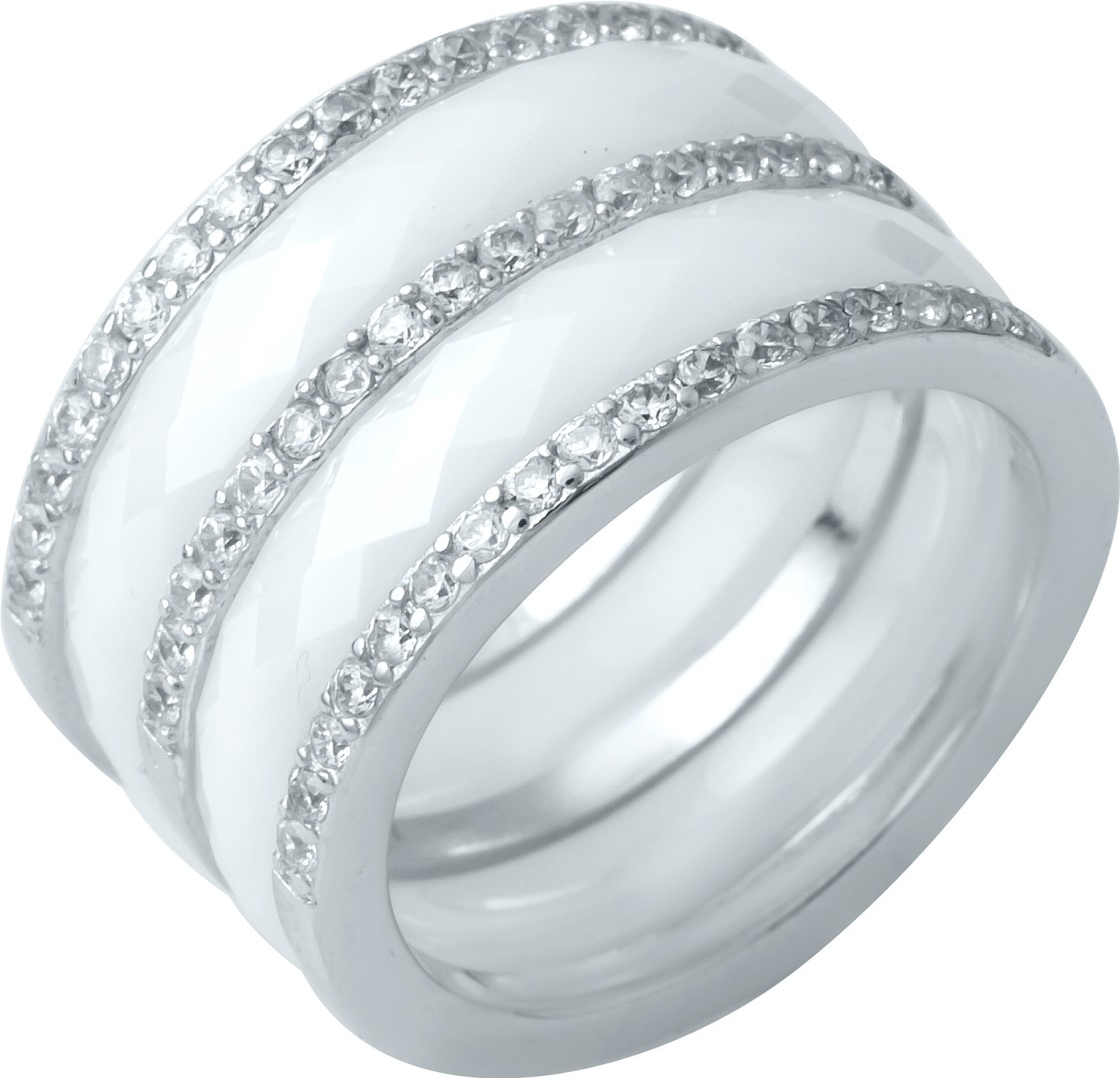 

Серебряное кольцо SilverBreeze с керамикой 1214299 18 размер, 18 размер