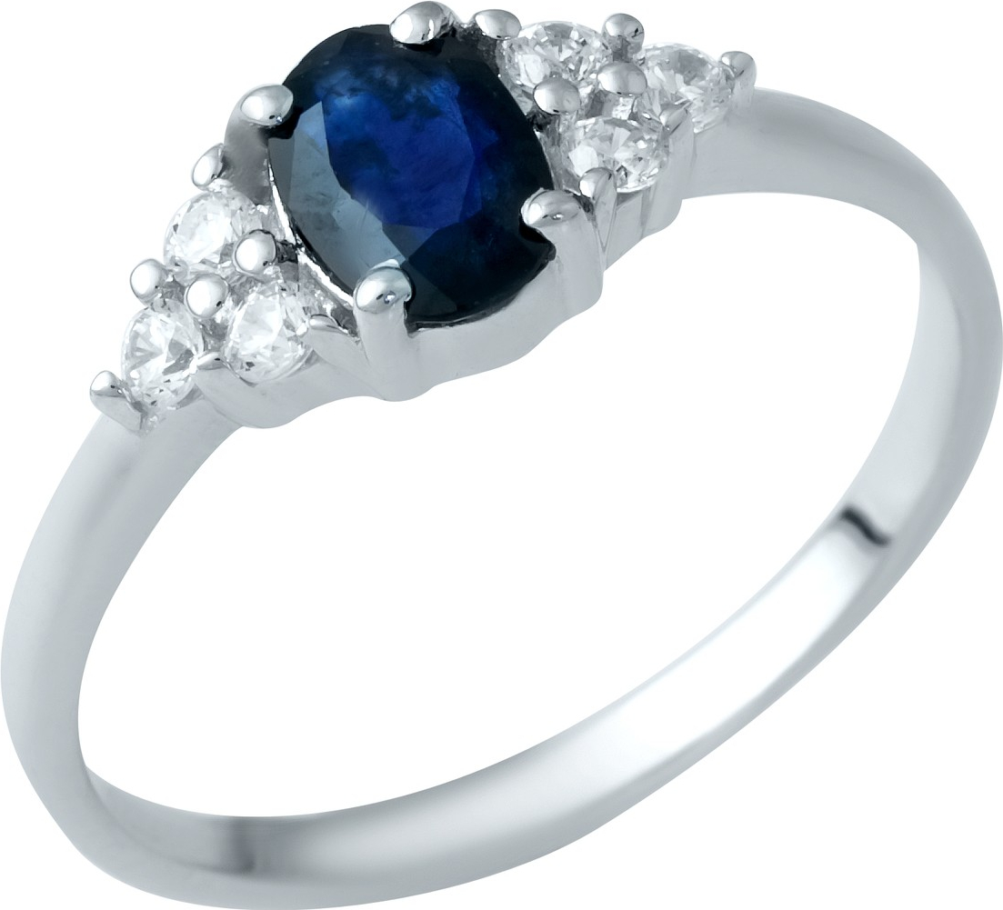 

Серебряное кольцо SilverLine с натуральным сапфиром 1938263 18 размер, 18 размер