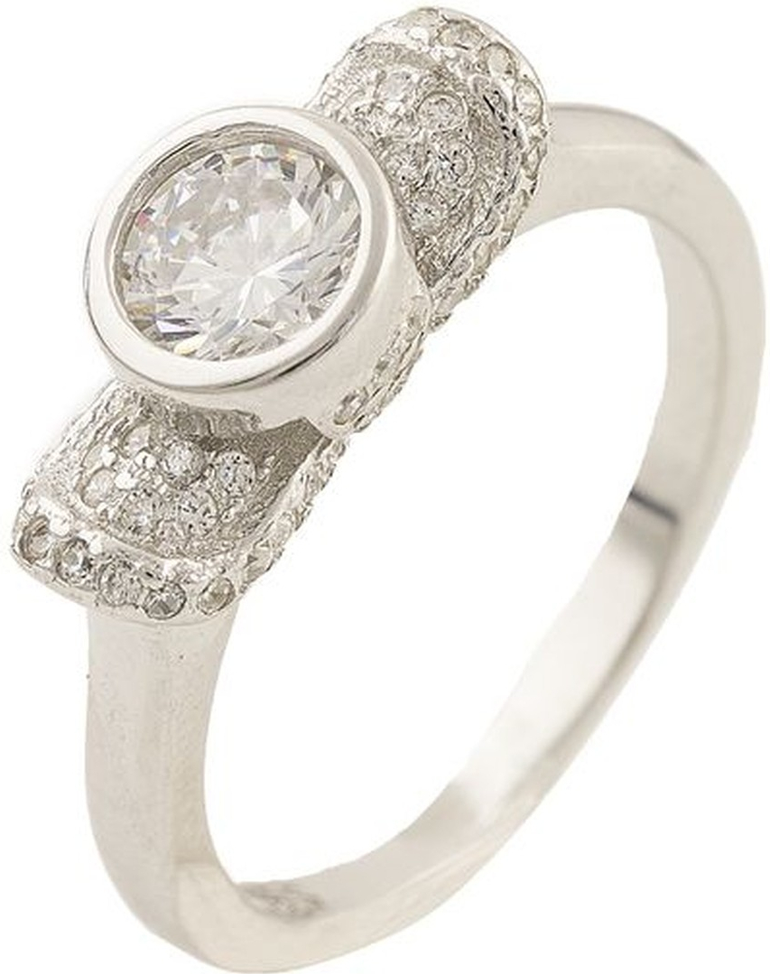 

Серебряное кольцо SilverBreeze с фианитами 0534435 18 размер, 18 размер