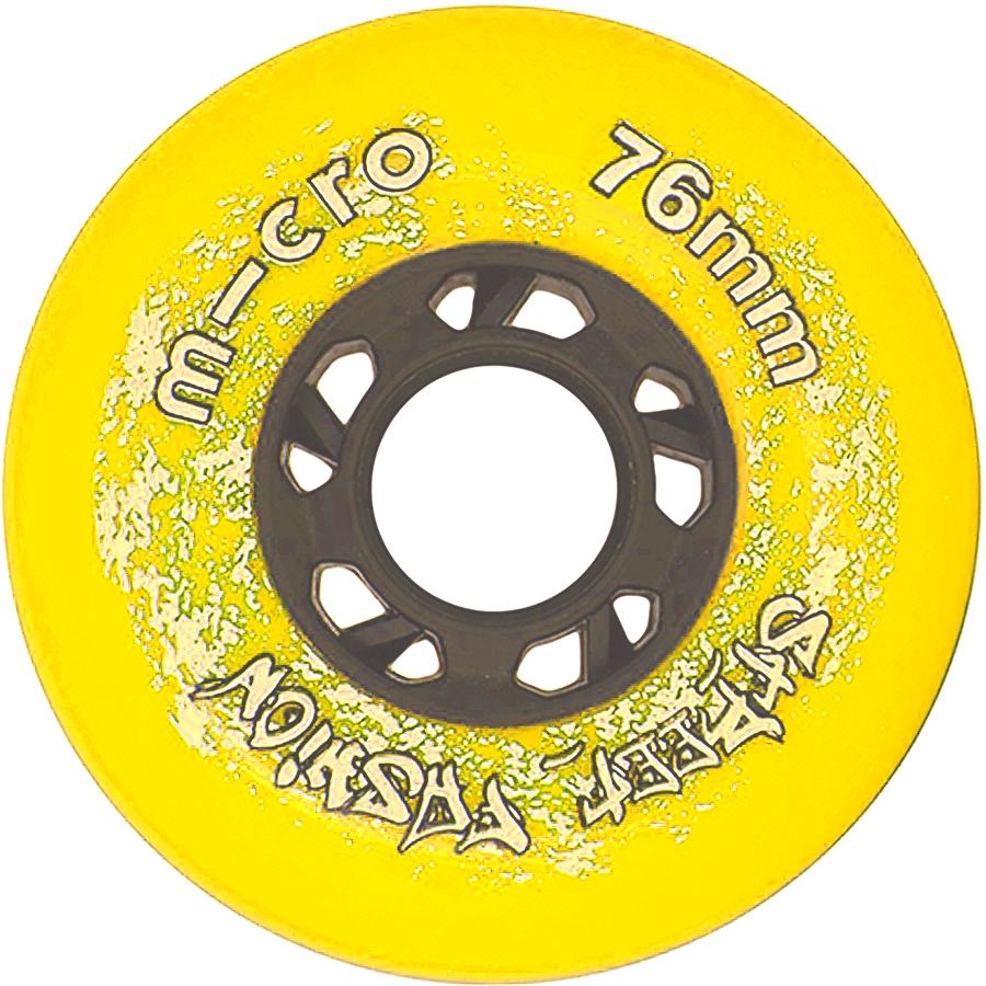 

Micro колеса MT Plus 76 mm yellow