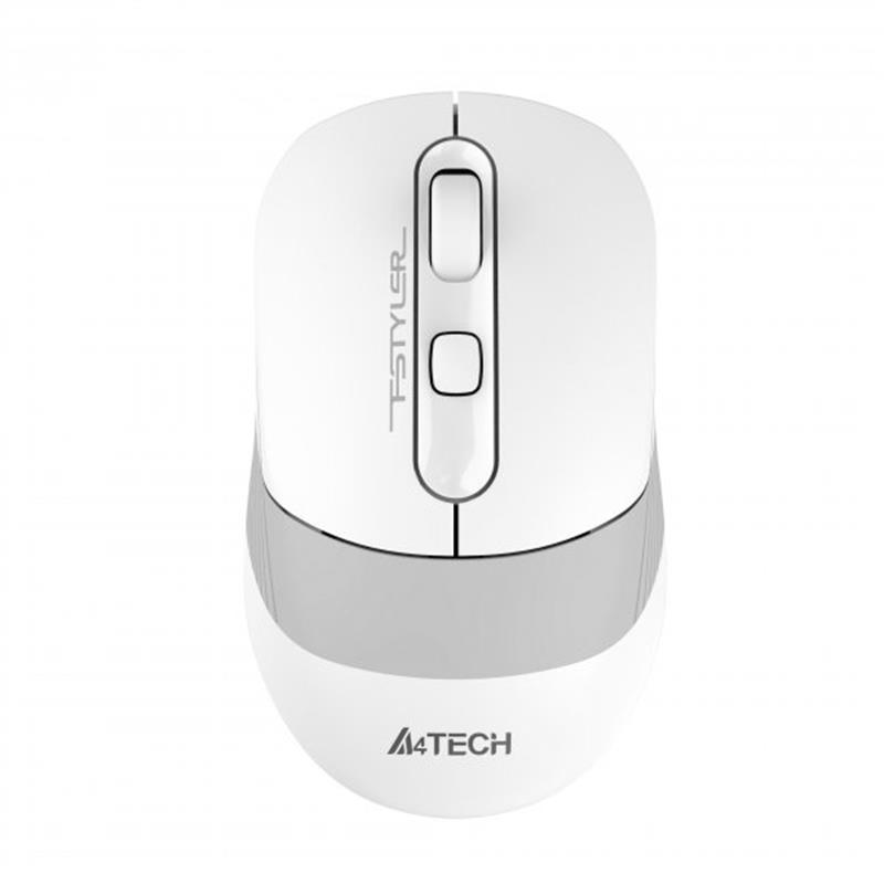 

Мышь беспроводная A4Tech FB10C Grayish White USB