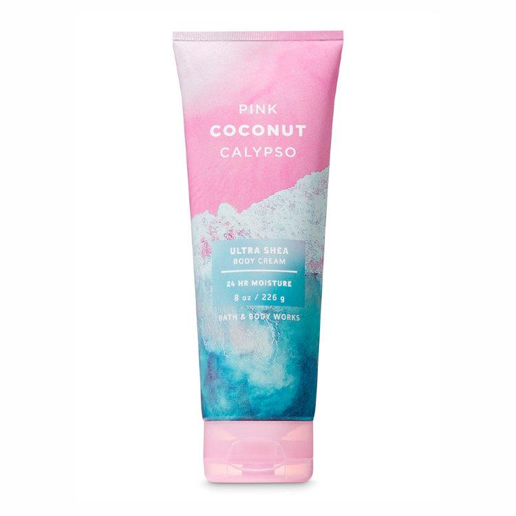 bath and body works pink coconut calypso lotion