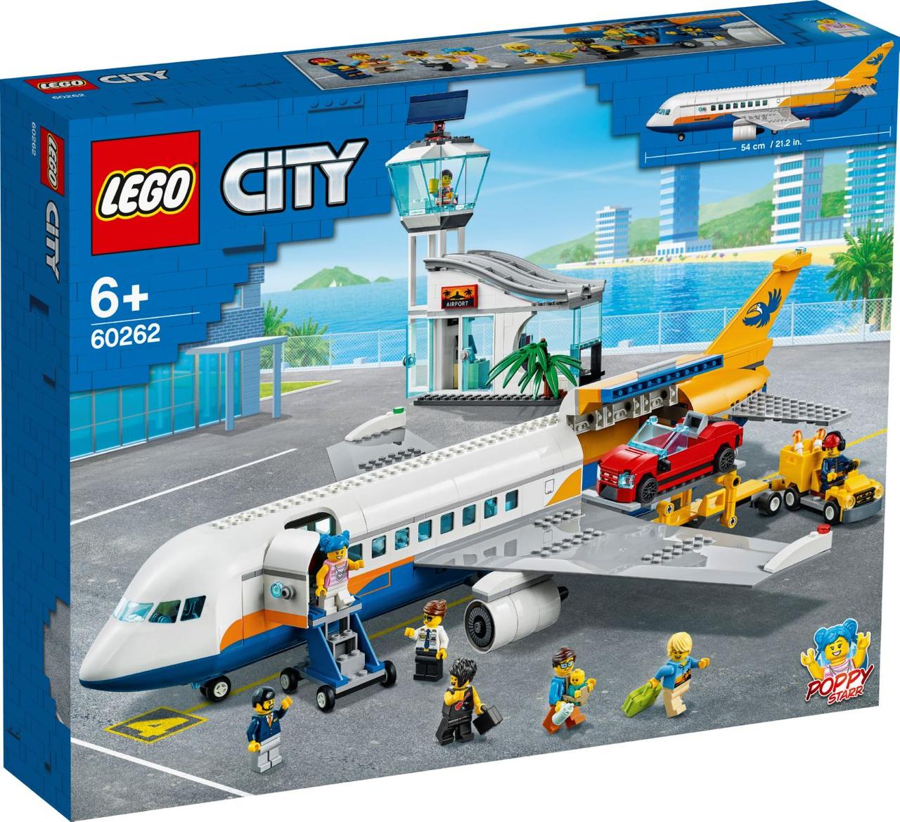 

Lego City Пассажирский самолёт 60262