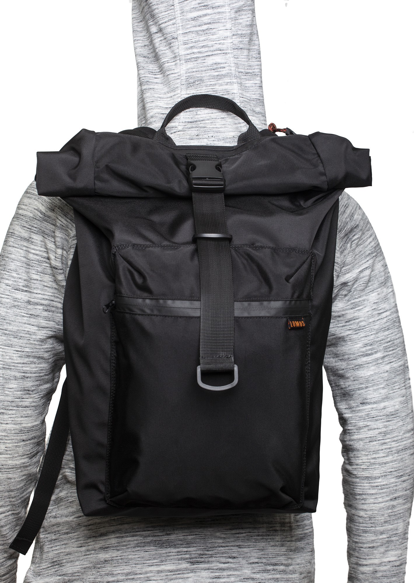 

Рюкзак для города и поездок Lumus Rolltop Montana 25л черный
