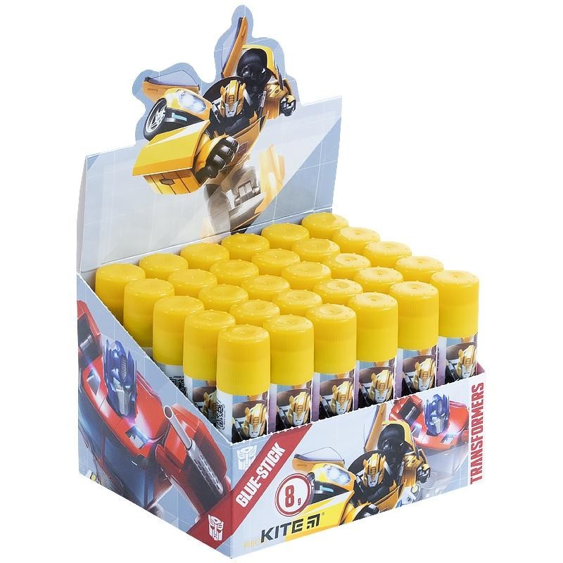 

Клей карандаш Kite Transformers Цветной клеевой след для контроля аккуратности Набор 30шт х 8г