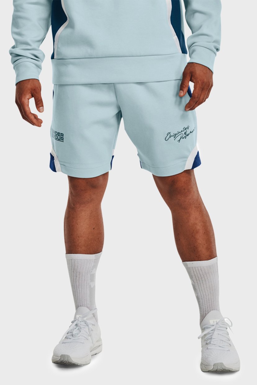 

Мужские голубые шорты UA Summit Knit Shorts Under Armour XXL 1370424-478