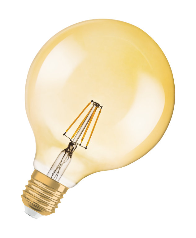 

Светодиодная лампа Osram 6,5W 720 lm 2400K E27 Globe (4058075809406d) Осрам