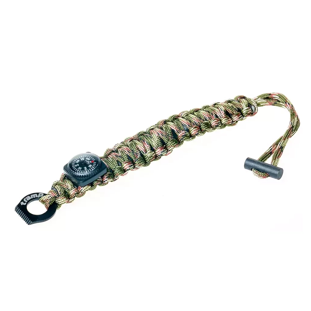 

Огниво Tramp браслет выживальщика камуфляж (TRA-237-khaki)