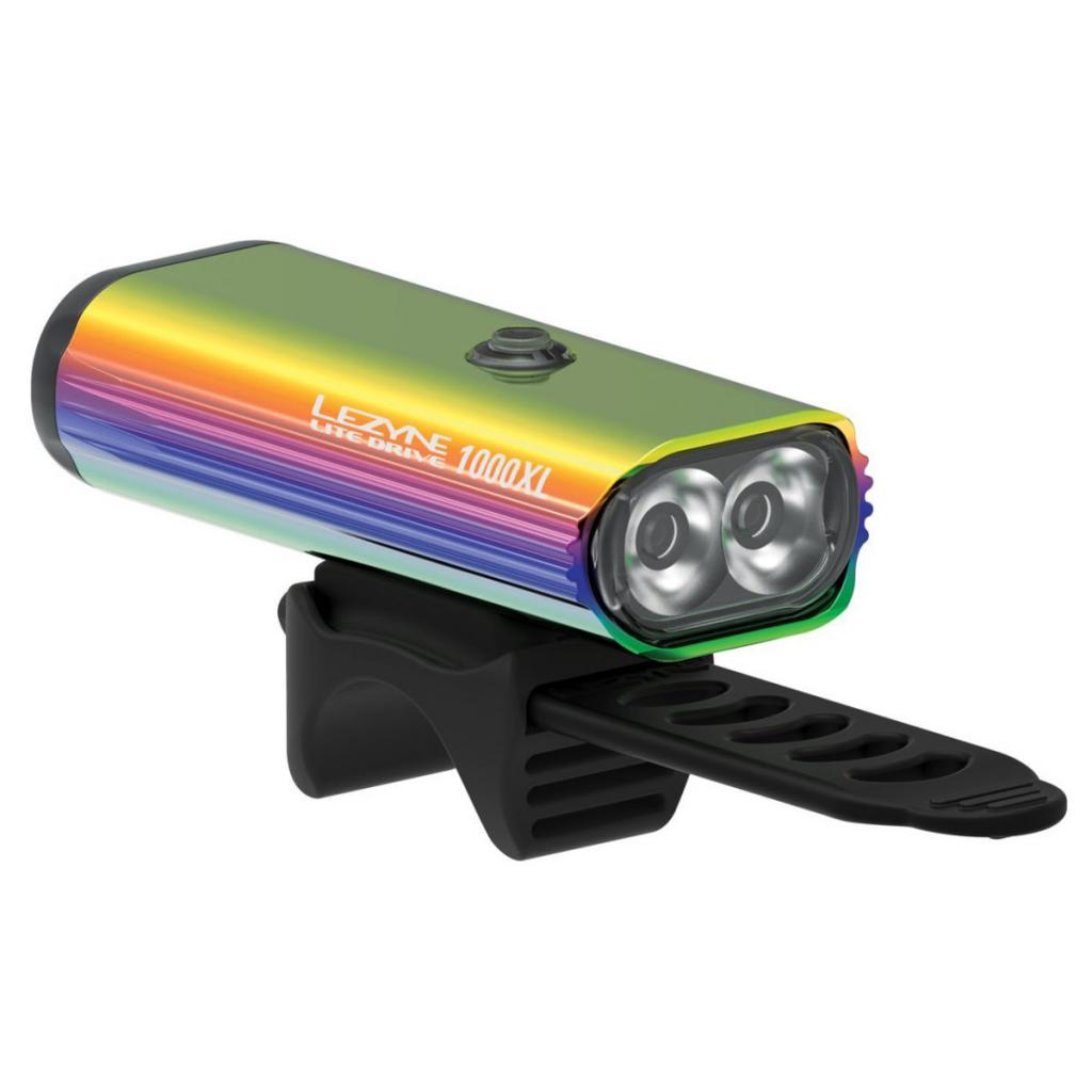 

Передняя велофара Lezyne Lite Drive 1000XL 1000 Lm Neo Metalic (4710582 543098)