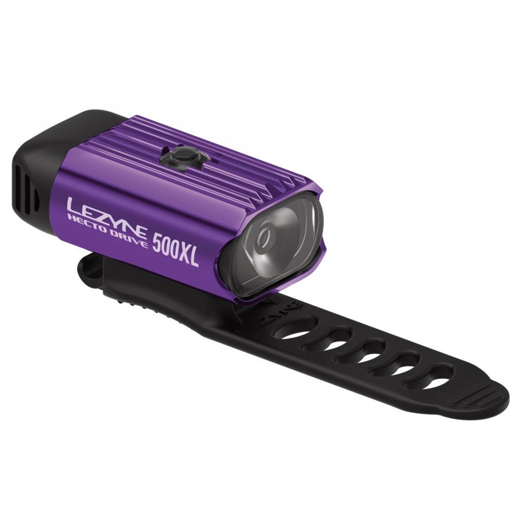 

Передняя велофара Lezyne Hecto Drive 500XL 500 Lm Violet (4712806 002206)