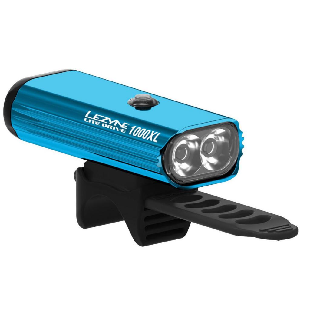 

Передняя велофара Lezyne Lite Drive 1000XL 1000 Lm Blue (4712806 002442)