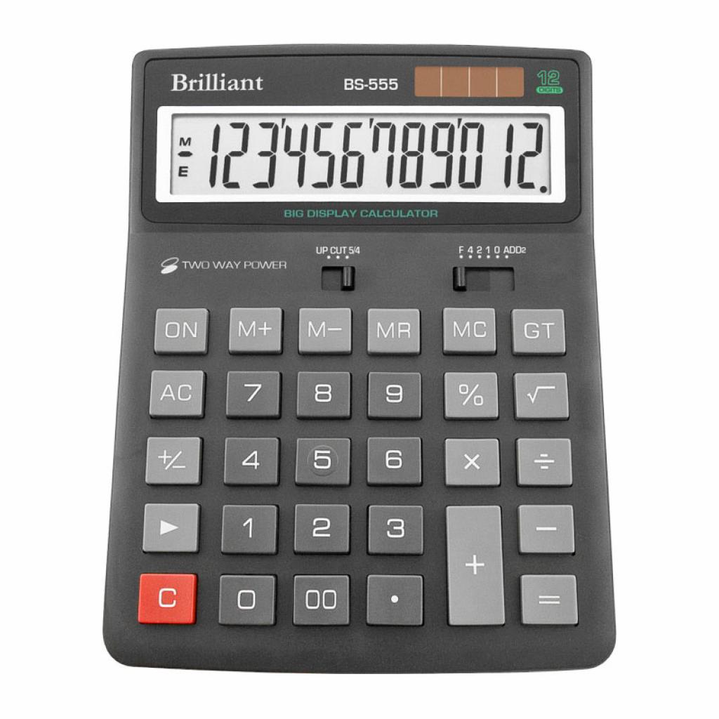 

Калькулятор Brilliant BS-555 (S/B) (BS-555)
