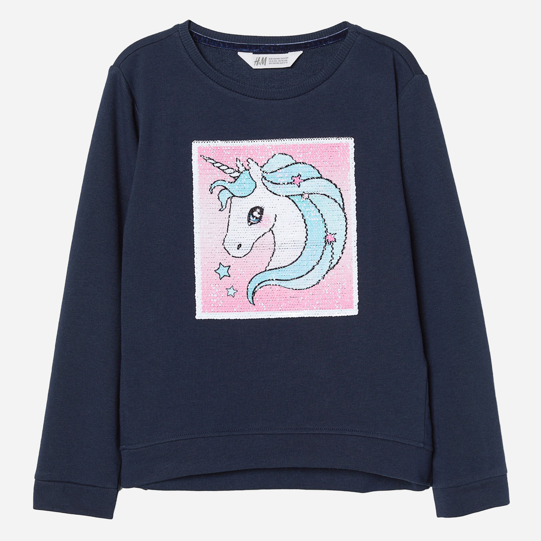 

Свитшот H&M 86520088 98-104 см Темно-синий