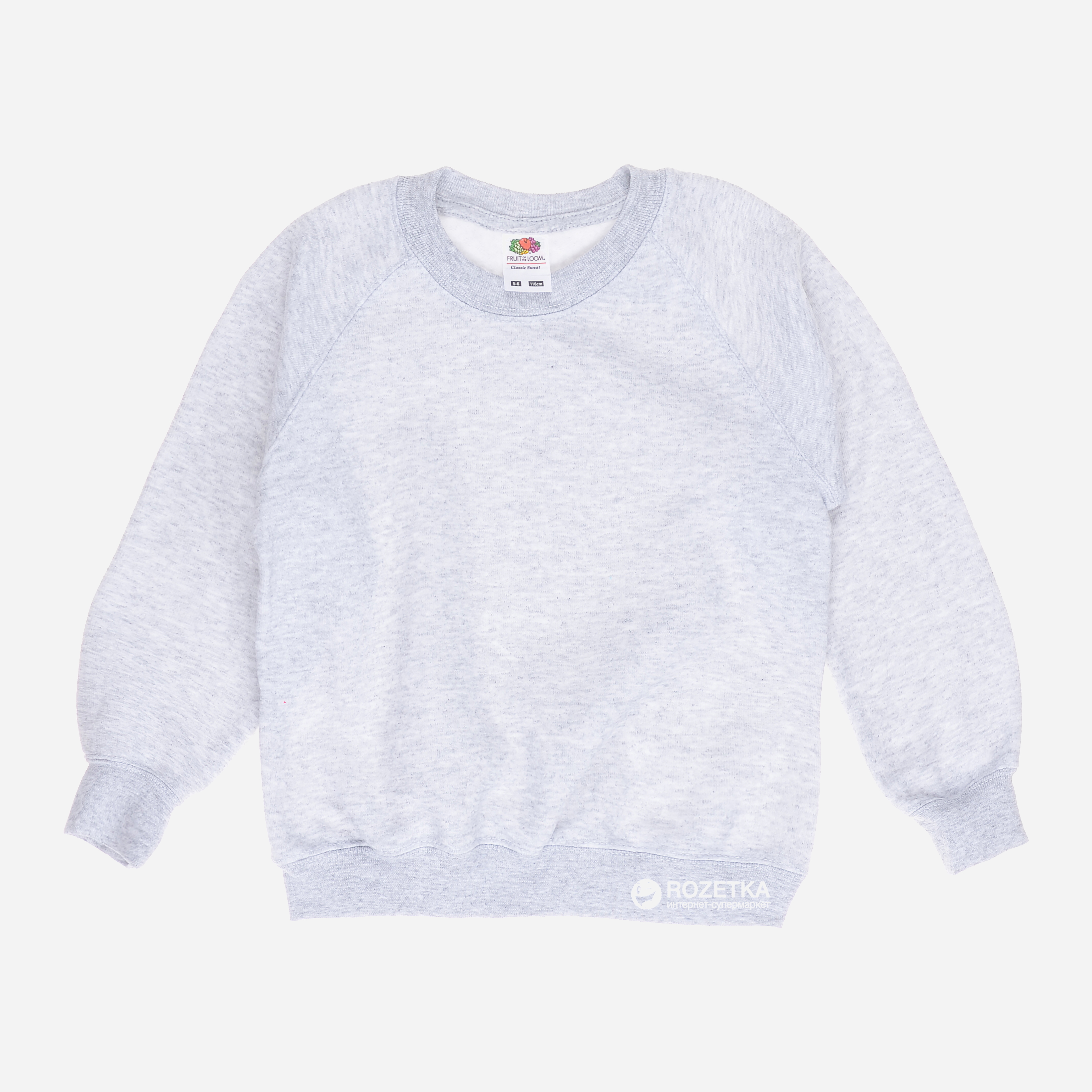

Свитшот Fruit of the loom Kids 062039094 164 см Серый (5000000000074)