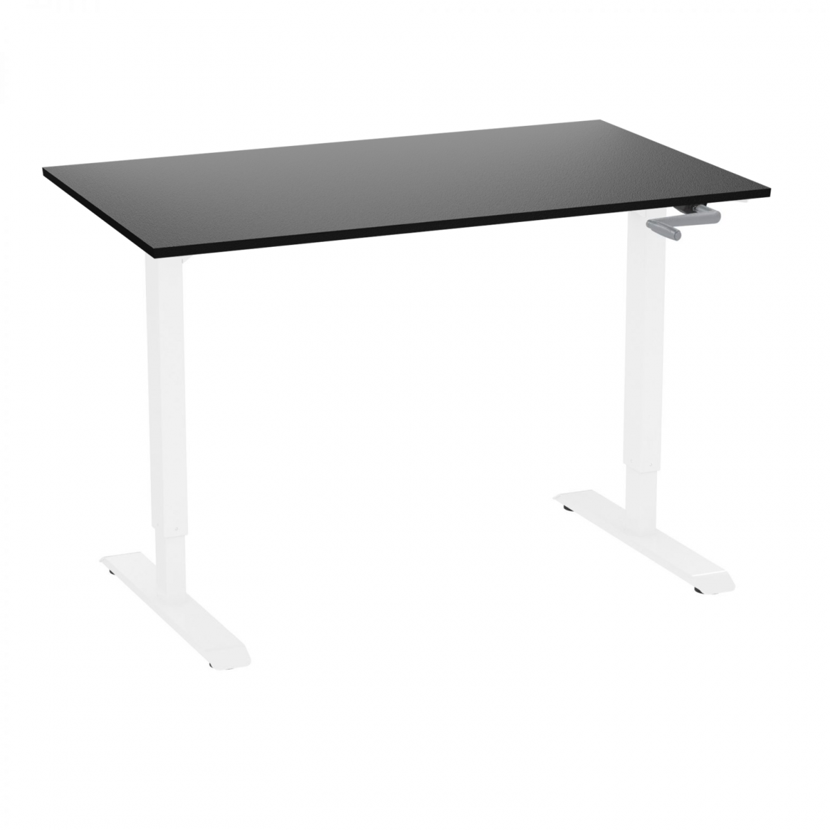 

Регулируемый стол Monotable Manual White (столешница серая)