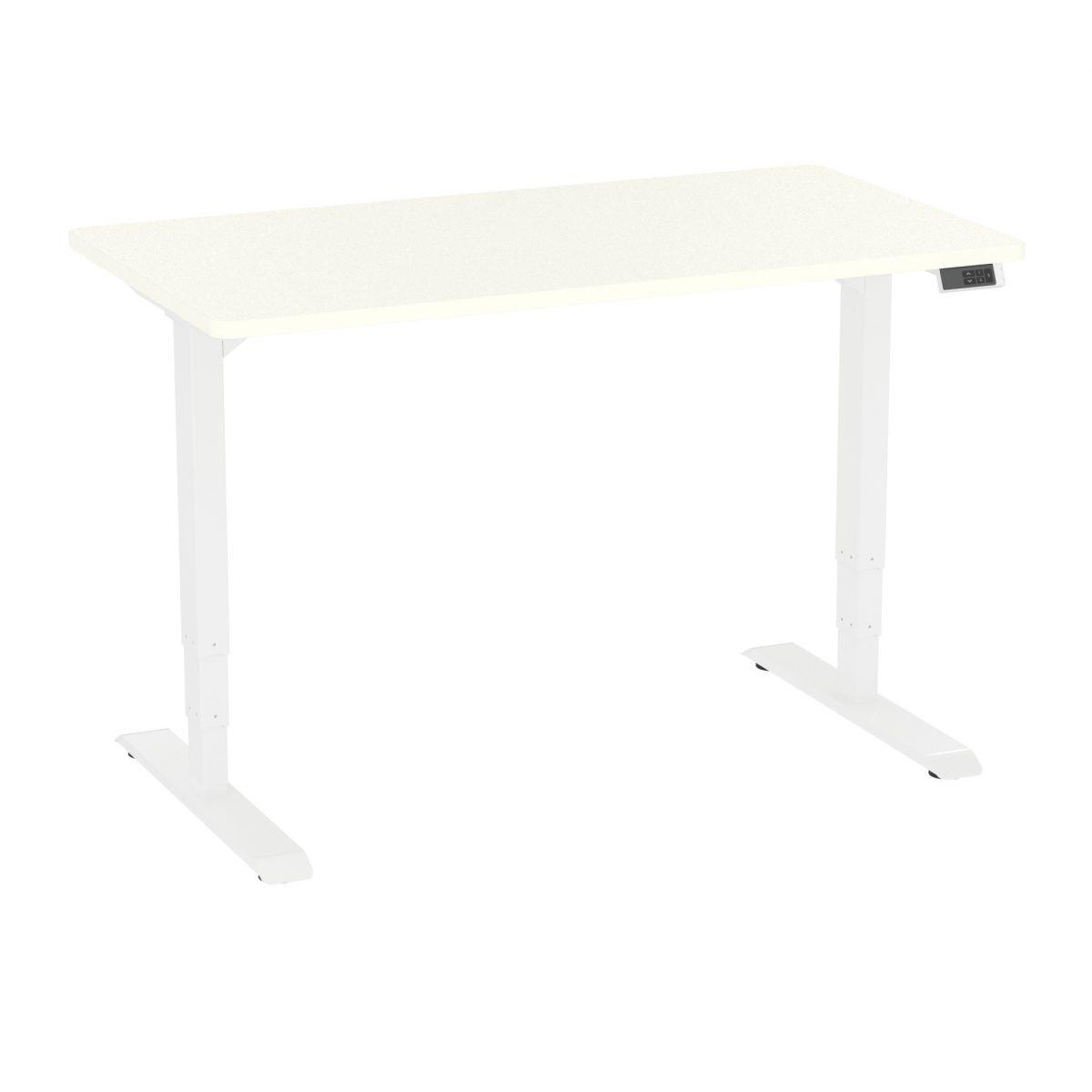 

Регулируемый стол Monotable Motion Bluetooth White (столешница белая)
