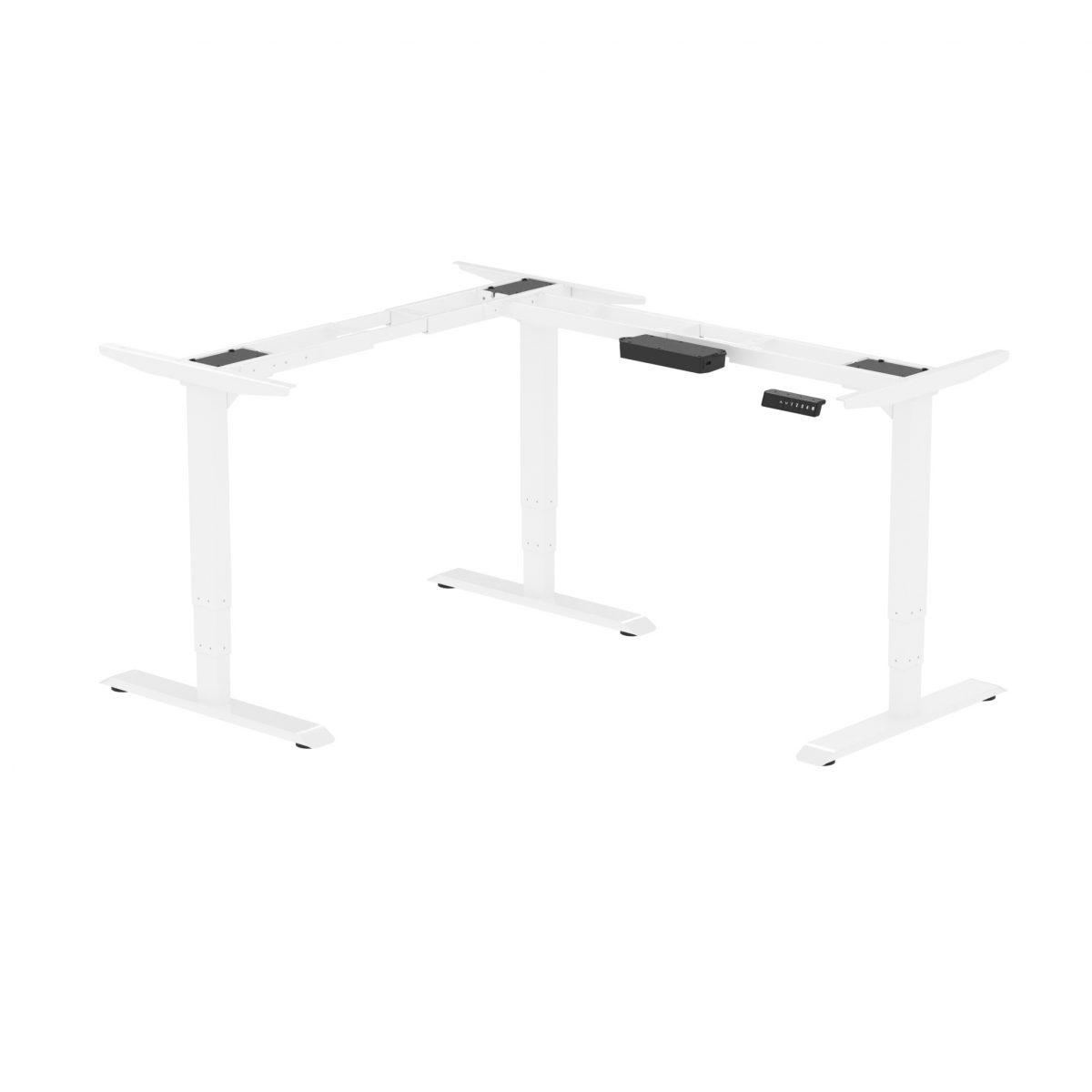 

Регулируемый стол Monotable угловой 90° White без столешницы