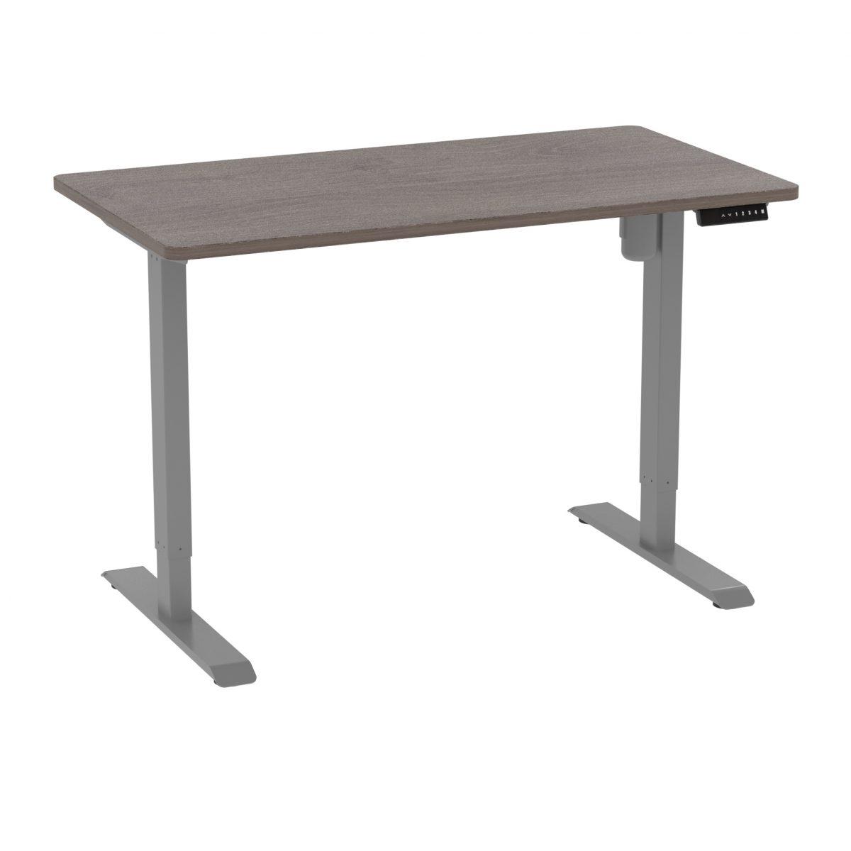 

Регулируемый стол Monotable Single Gray (столешница дуб темный)
