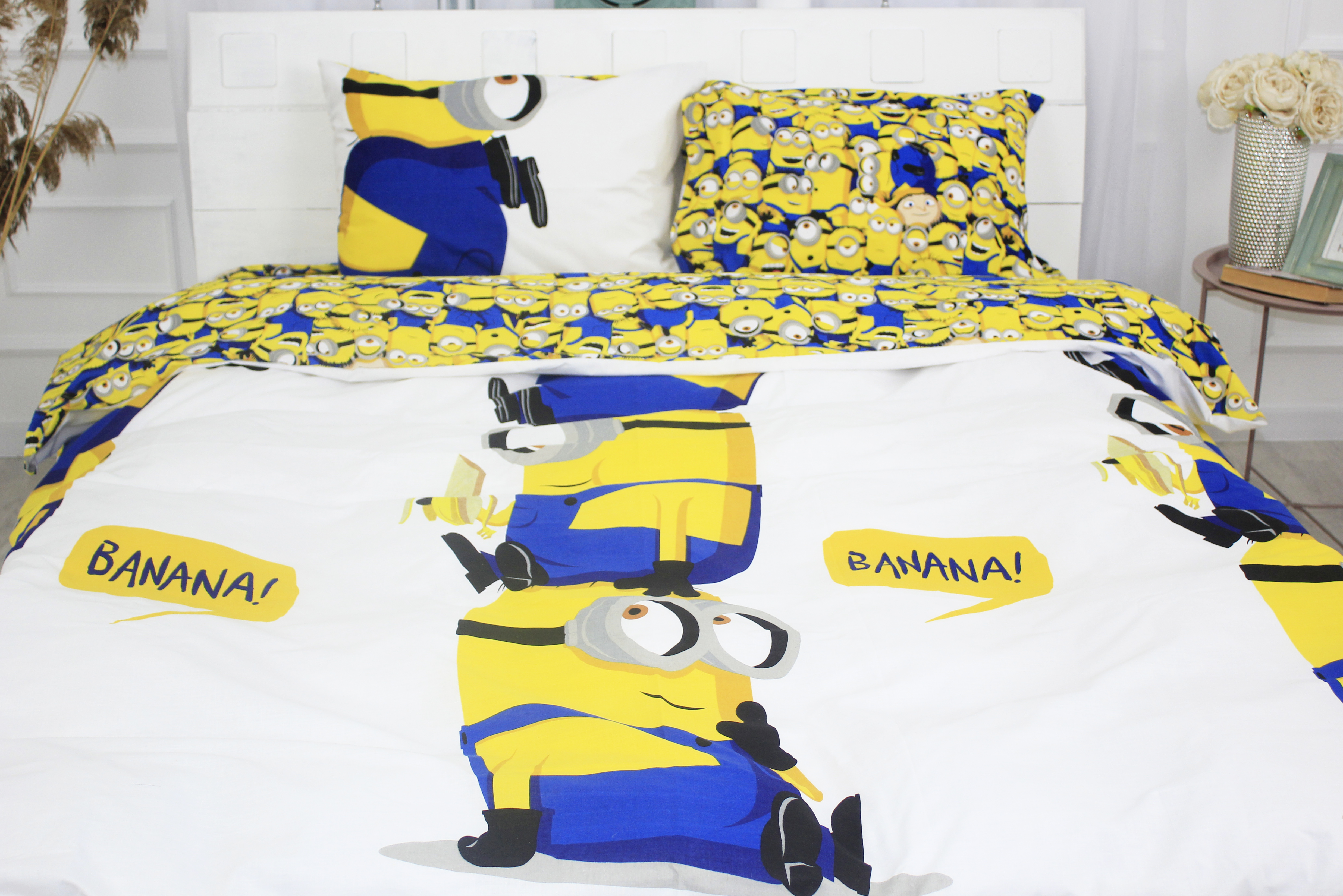 

Комплект постельного белья MirSon Бязь Ranforce Elite 17-0506 Minions 110х140