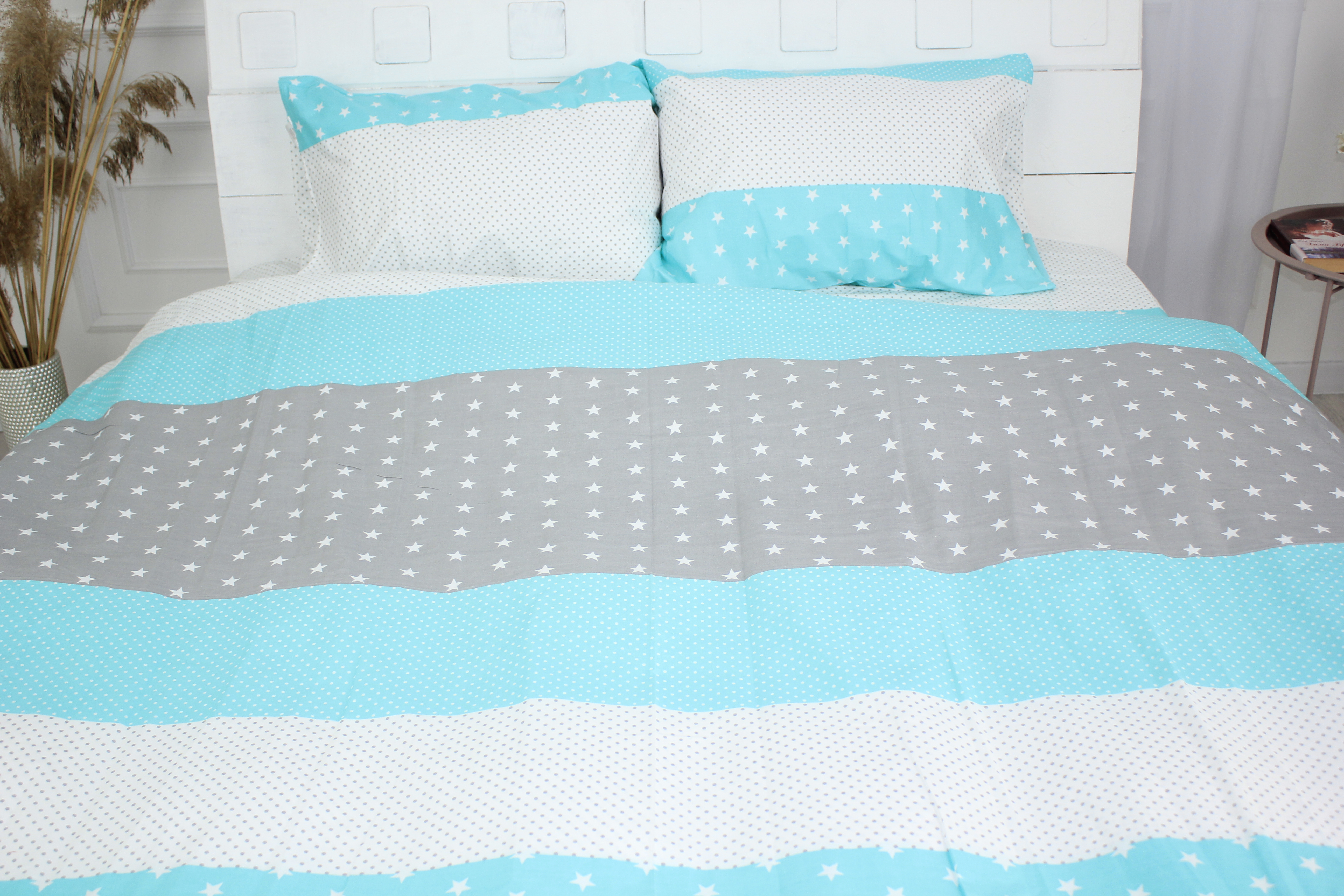 

Комплект постельного белья MirSon Бязь Ranforce Elite 20-0011 Floriella 143х210х2