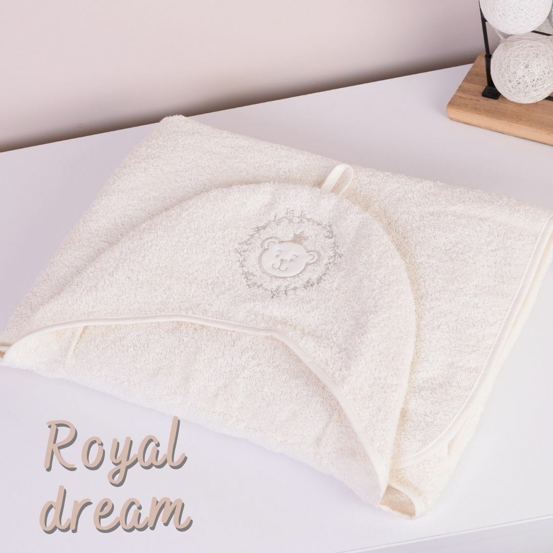 

Пеленка после купания Baby Veres Royal dream milk 80х120 см