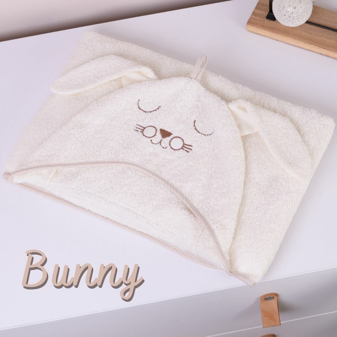 

Пеленка после купания Baby Veres Bunny milk 80х120 см