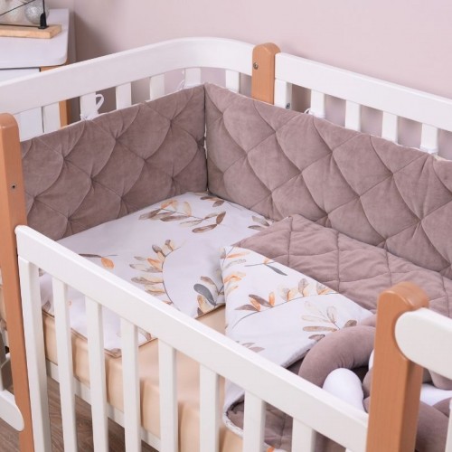

Постельный комплект Baby Veres Velour Mokko leaves (6 ед.)