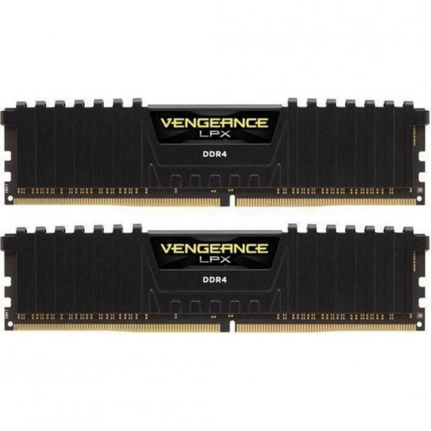 

Оперативная память Corsair Vengeance LPX Black Quad 64GB DDR4 (CMK64GX4M4A2666C16)