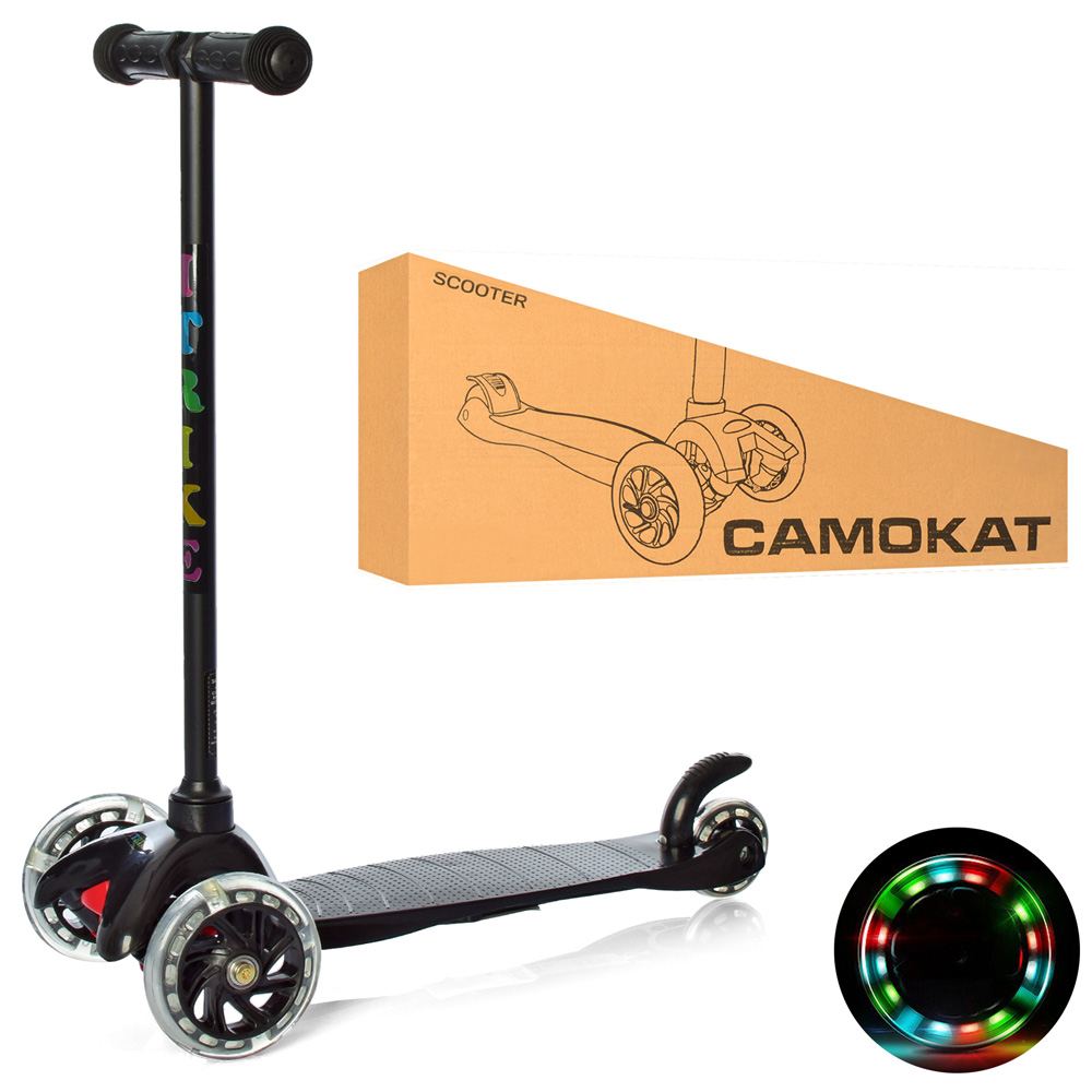 

Самокат iTrike MINI BB 3-013-5-B черный